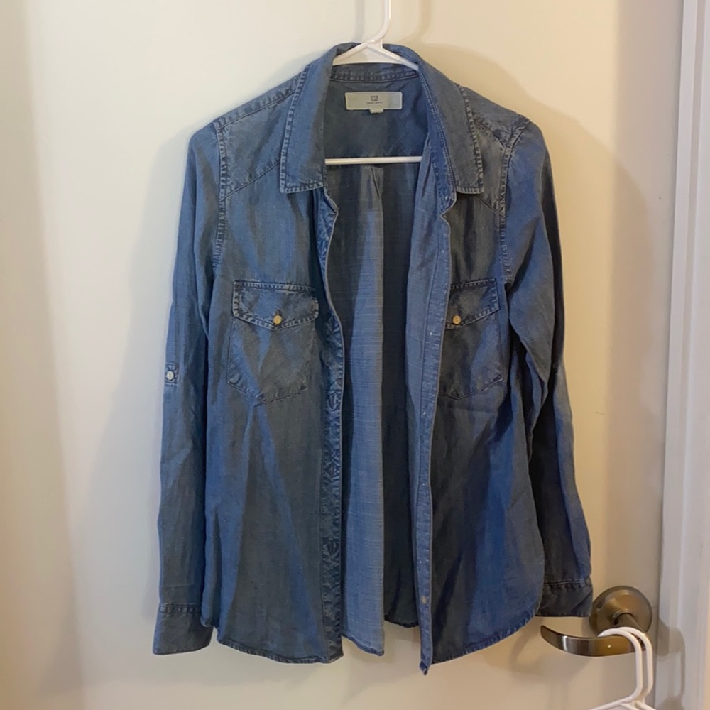 Button up Jean long sleeve